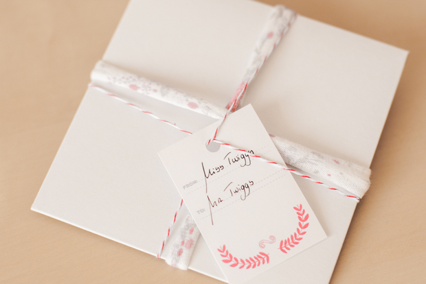 New Printable Garland Gift Tags // Twiggs Designs