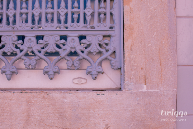 Detail of a window in Lisbon by Twiggs Photography