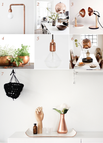 Interior Design Trend - Copper