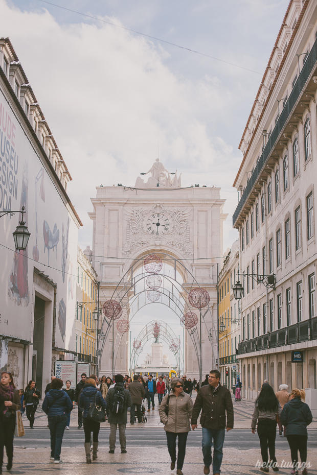 Arco da Rua Augusta - Fotografias por Claudia Casal // Hello Twiggs