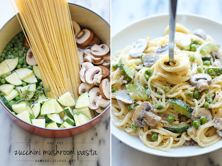 Zuchini One Pot Pasta