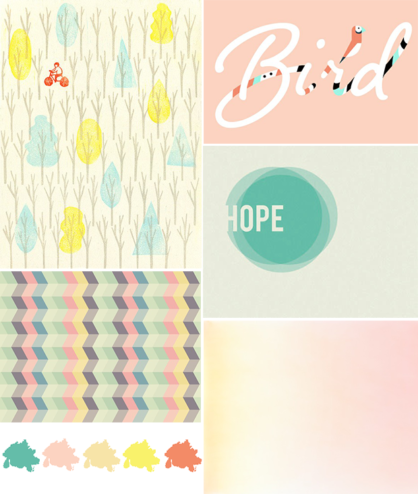 Moodboard / Colour Palette 2012 // Hello Twiggs